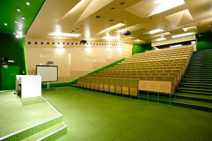 lecture hall at the Silesian University of Technology